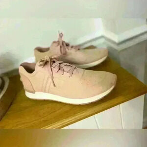 UGG Adaleen Pink Leather Sneakers- New without box